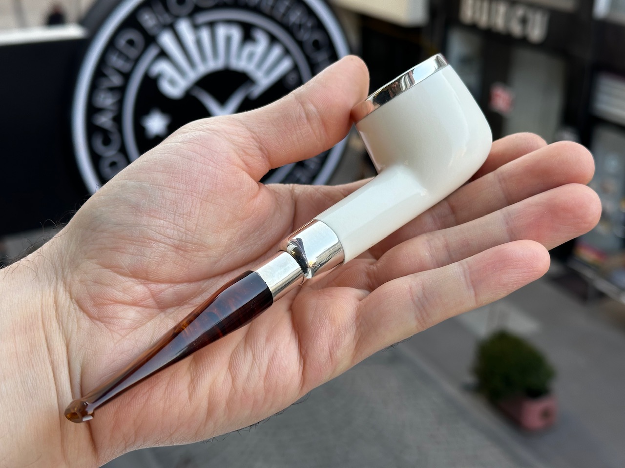 altinay-spigot-top-silver-pot-meerschaumpfeife image 2