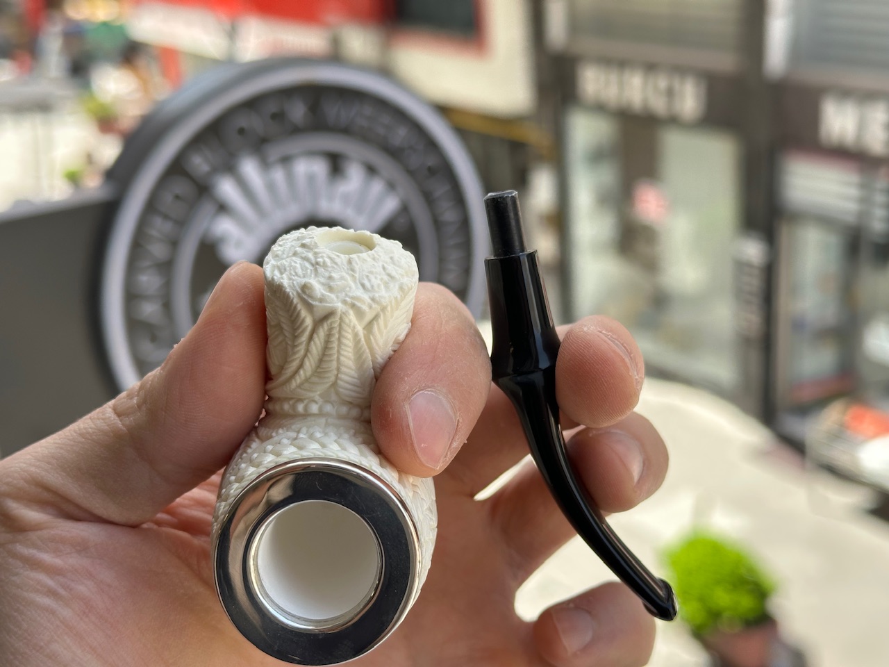 altinay-classic-top-silver-billiard-meerschaumpfeife-glatt image 8