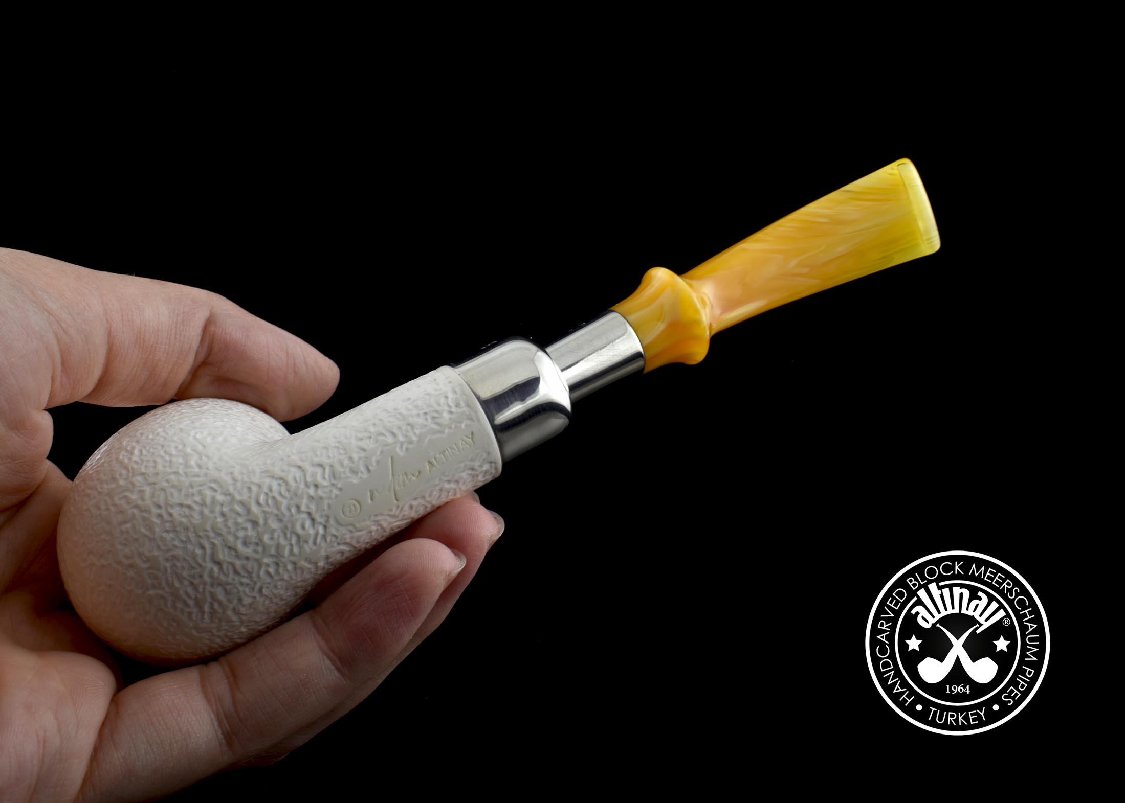 altinay-spigot-billiard-meerschaumpfeife-mit-silberring image 7