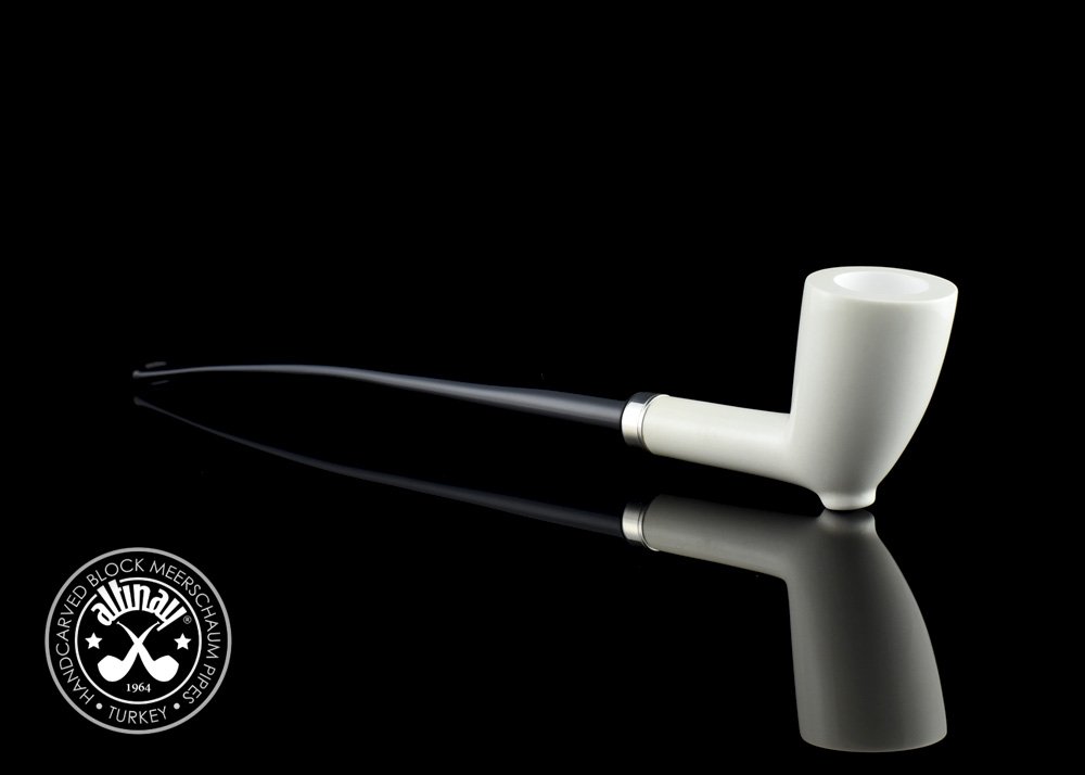 altinay-classic-cutty-churchwarden-23479-meerschaumpfeife-silberring image 3