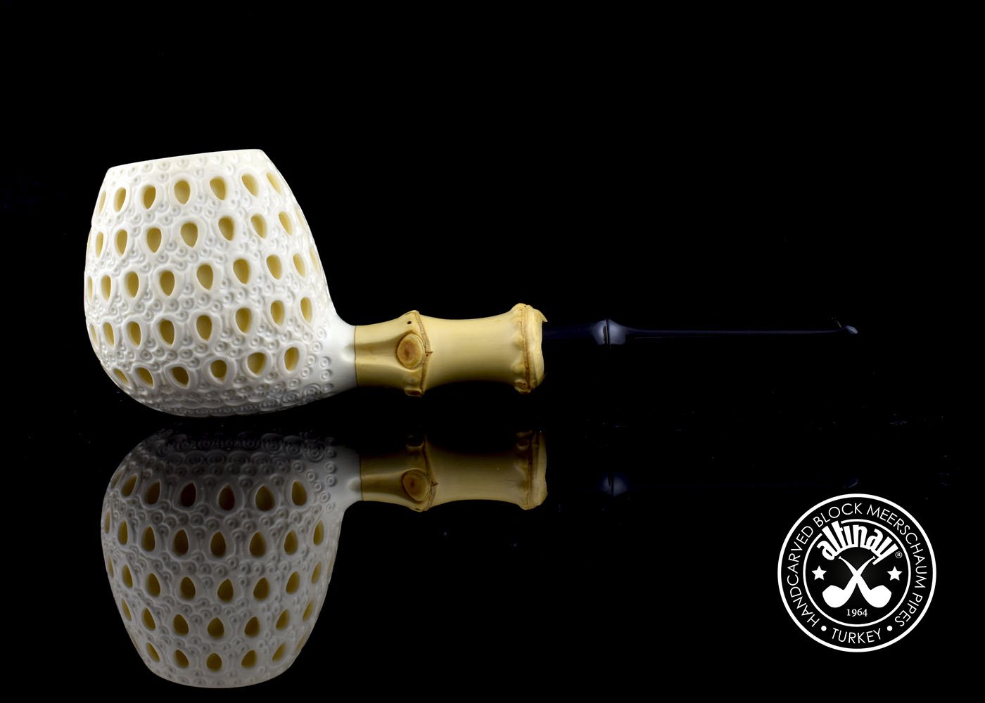 altinay-bamboo-apple-meerschaumpfeife-bambus-holm image 3