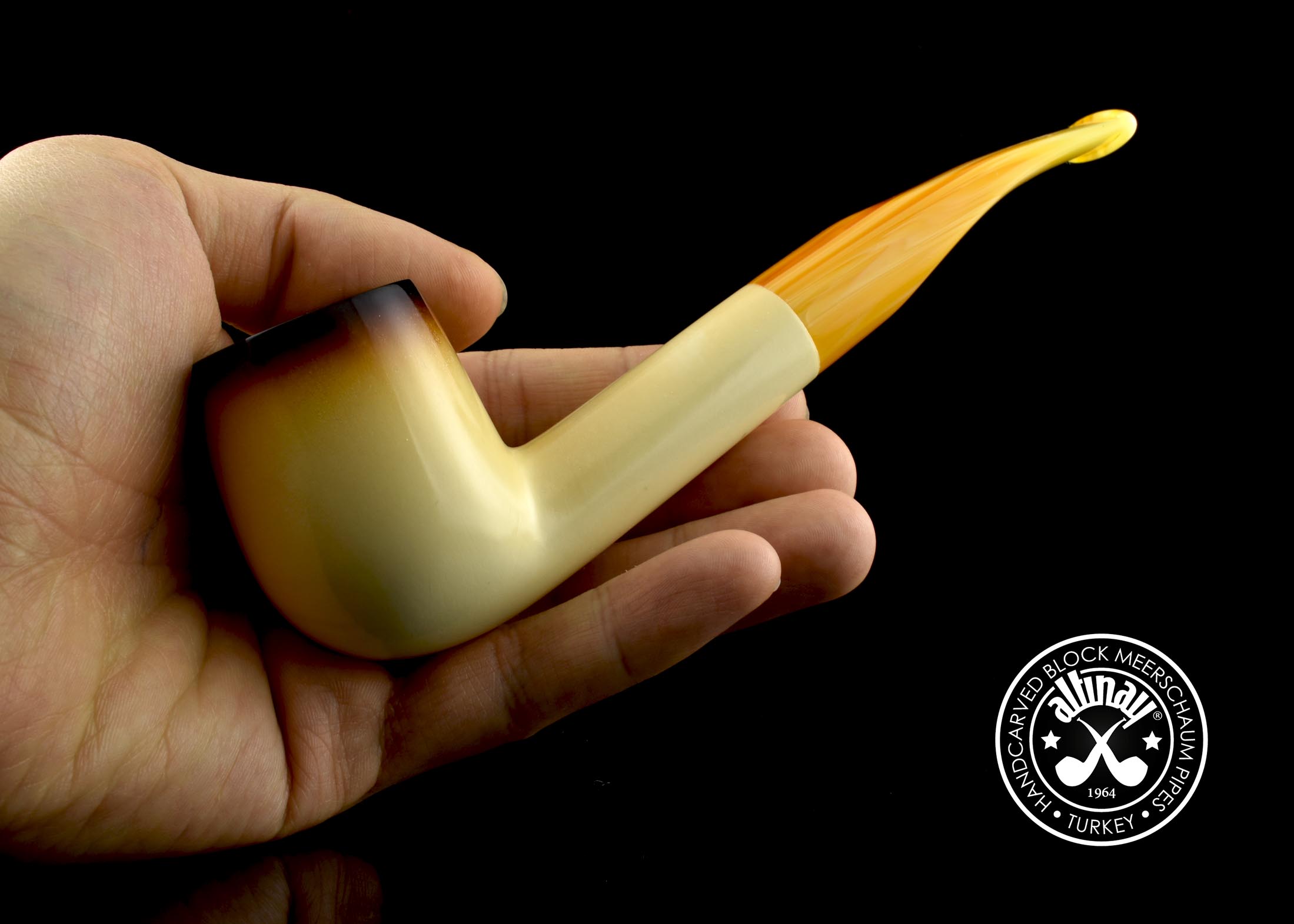 altinay-lee-van-cleef-billiard-meerschaumpfeife-calcined-glatt image 6