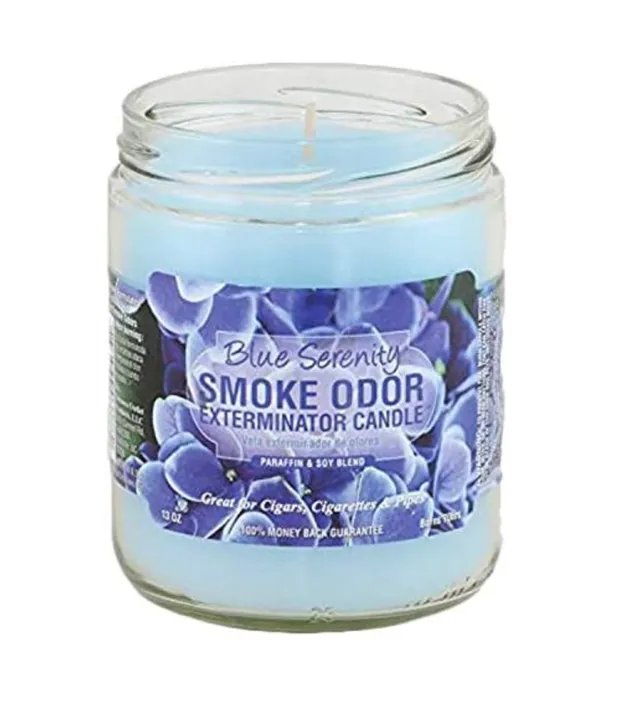 smoke-odor-exterminator-blue-serenity-duftkerze-13oz image 1