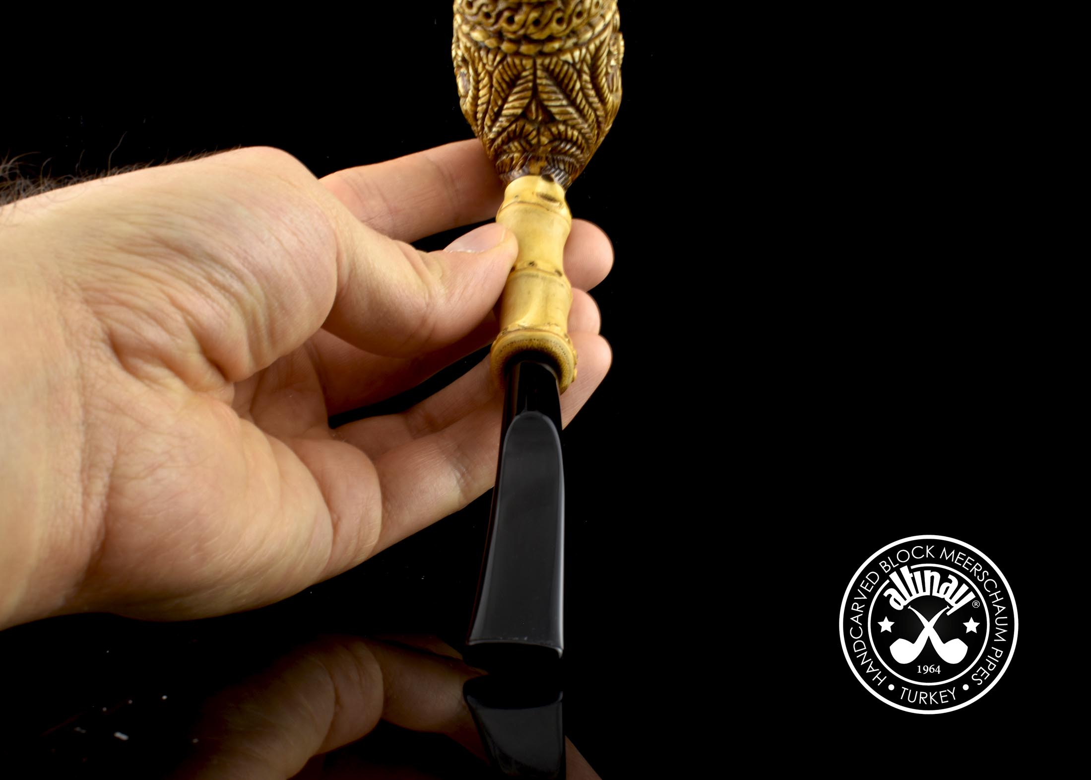 altinay-bamboo-billiard-meerschaumpfeife-bambusholm-5 image 4