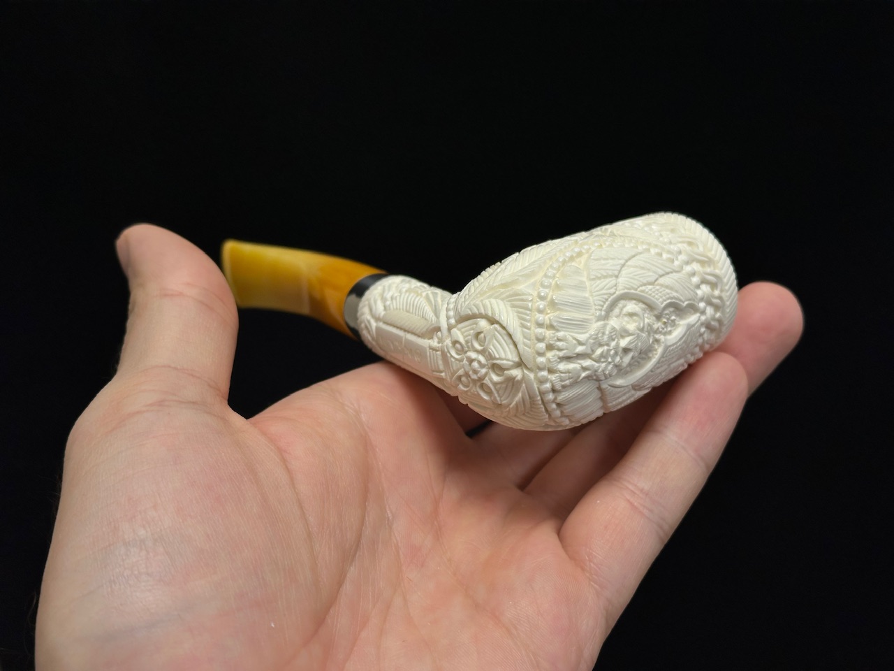 altinay-classic-billiard-meerschaumpfeife-mit-silberband-3 image 6