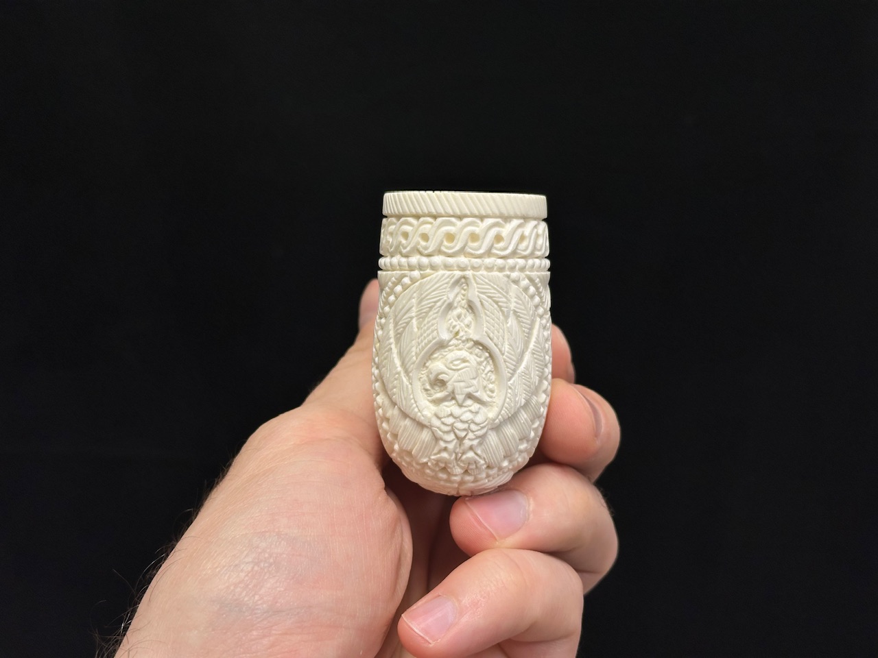 altinay-classic-billiard-meerschaumpfeife-mit-silberband-3 image 5