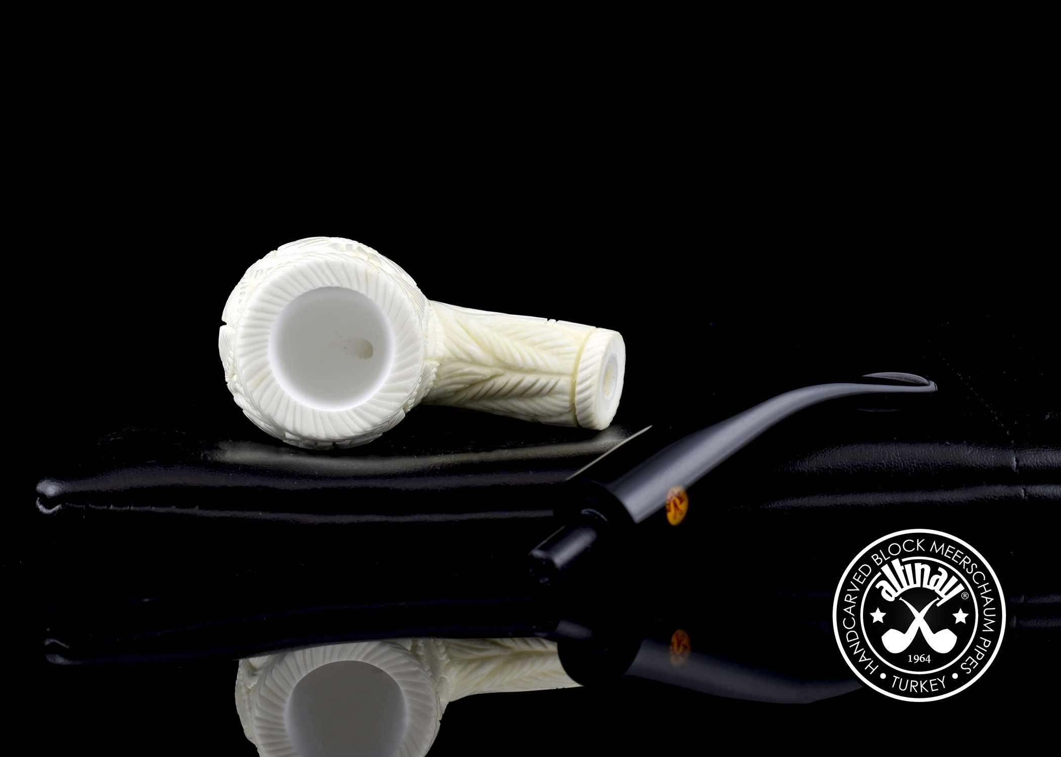 altinay-classic-apple-meerschaumpfeife-natur-glatt-6 image 2