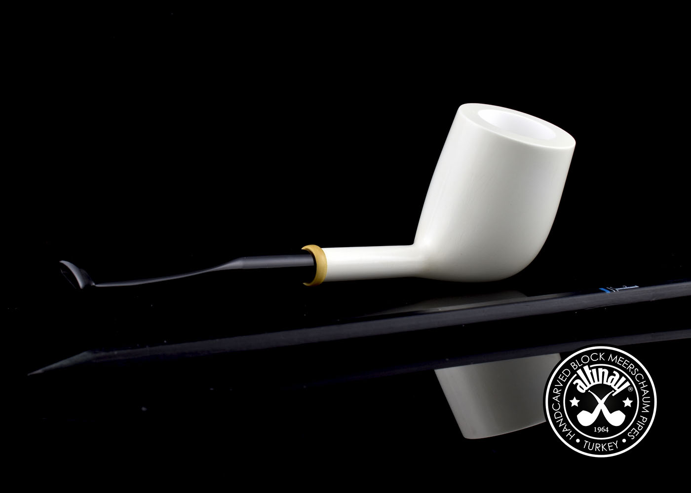 altinay-carbon-billiard-meerschaumpfeife-carbon-inlay image 5
