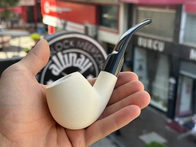altinay-classic-brandy-meerschaumpfeife-matt-tabakpfeife image 1