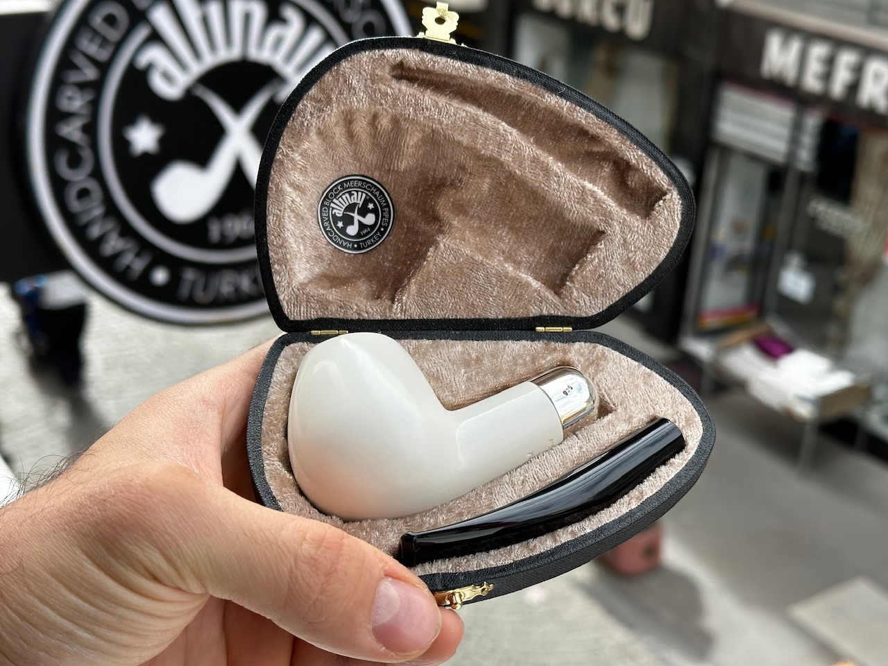 altinay-spigot-billiard-silber-army-meerschaumpfeife image 7