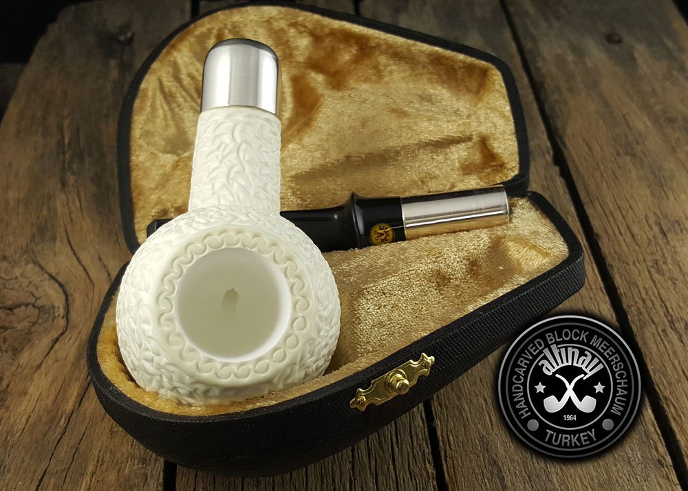 altinay-spigot-army-apple-silver-spigot-meerschaumpfeife-mit-etui image 6
