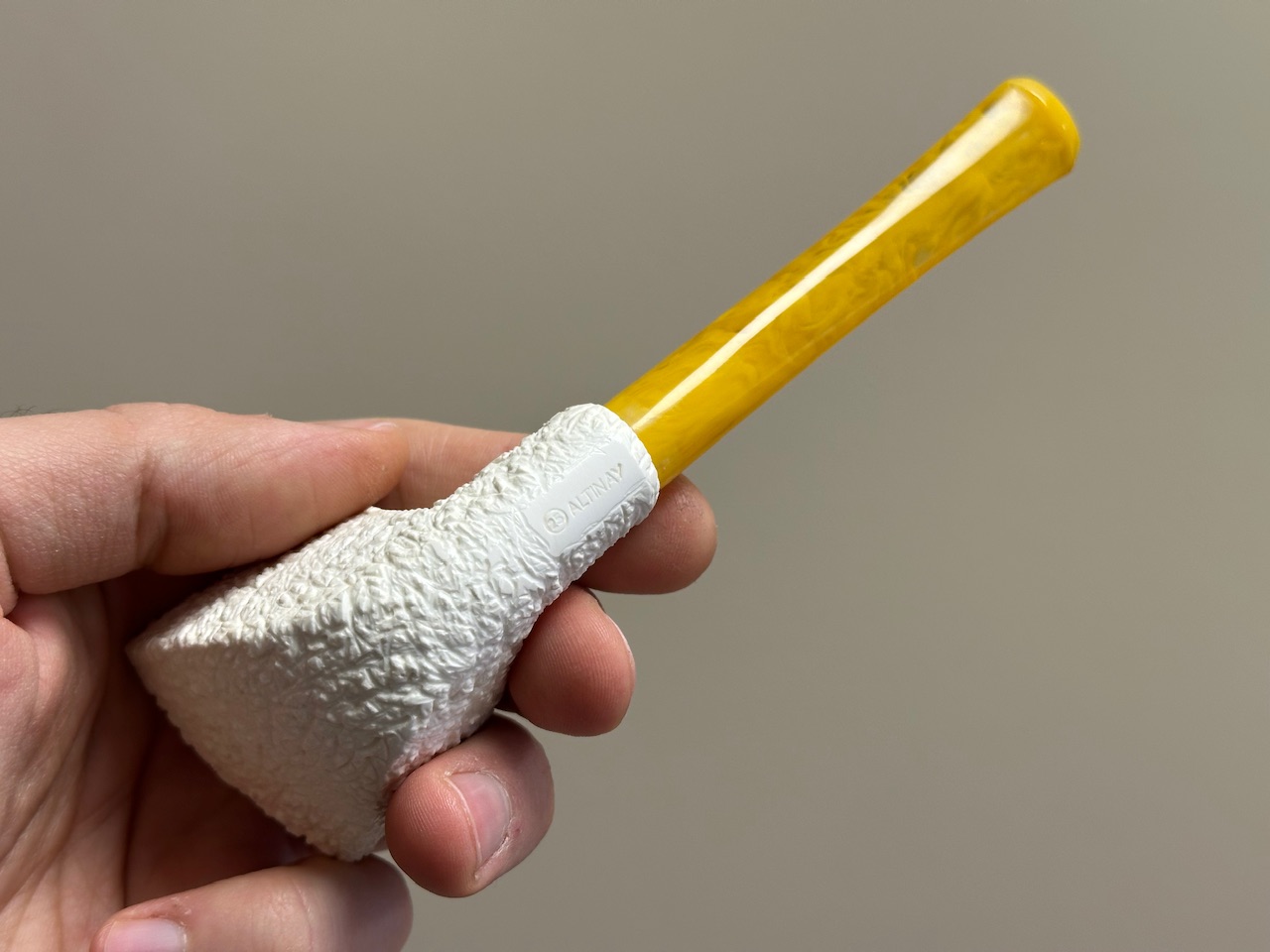 altinay-classic-panel-meerschaumpfeife-eckig-natur-3 image 5