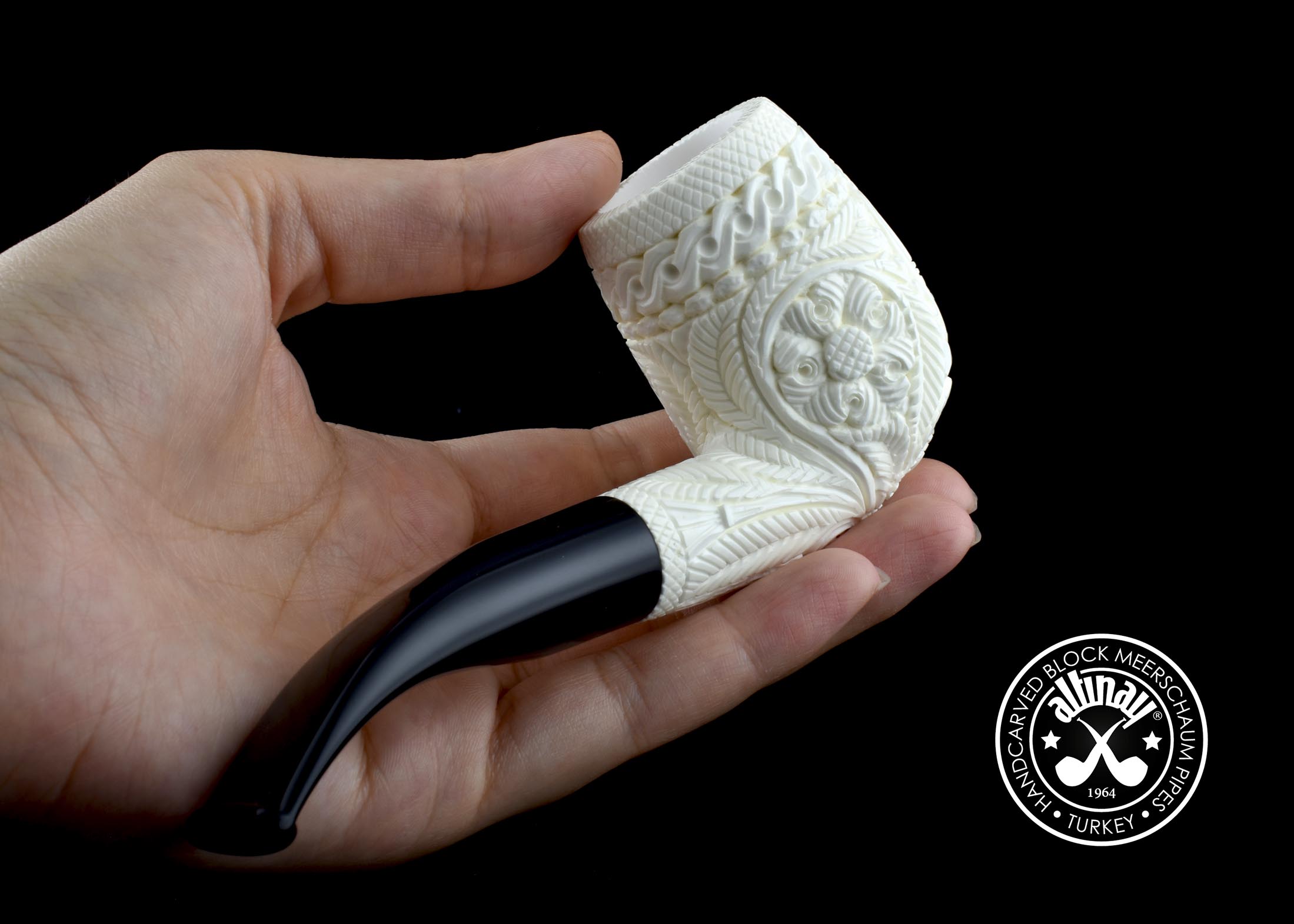 altinay-classic-xl-billiard-meerschaumpfeife-drache image 2
