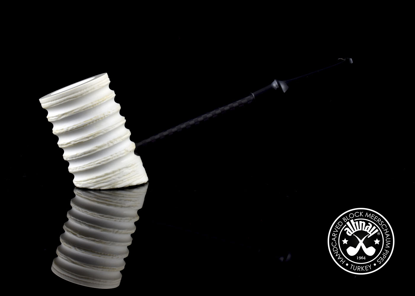 altinay-carbon-fiber-series-poker-meerschaumpfeife-glatt-5 image 2