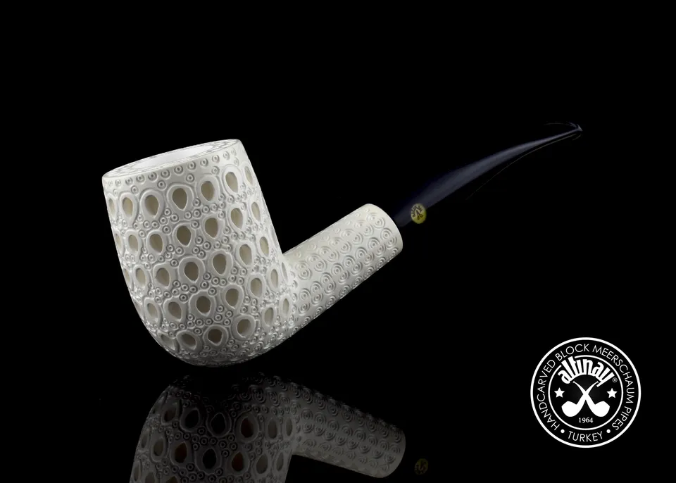altinay-classic-meerschaumpfeife-billiard-glatt-natur-3 image 1