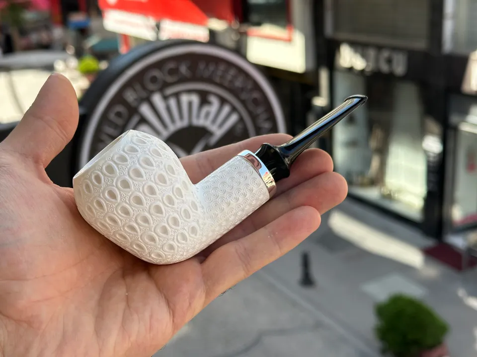 altinay-spigot-army-acorn-pear-meerschaumpfeife-silber image 1