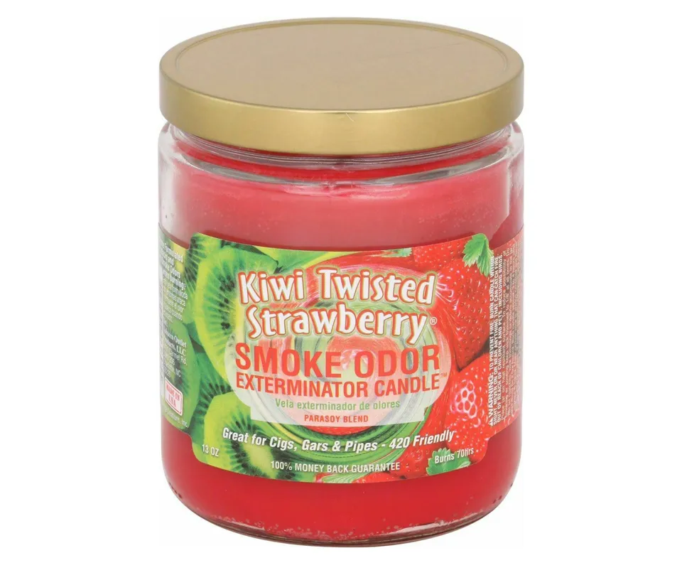 smoke-odor-exterminator-kiwi-strawberry-duftkerze-13oz image 1