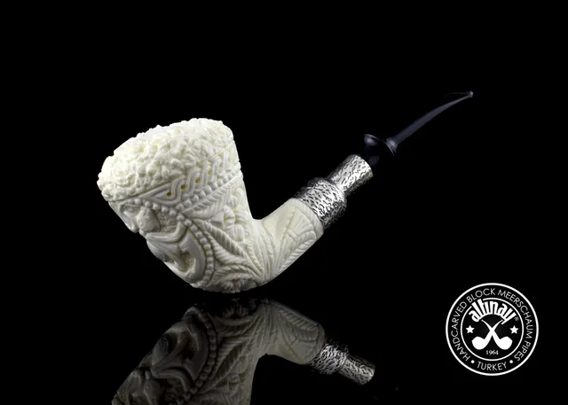altinay-spigot-dublin-meerschaumpfeife-hirschmotiv image 1