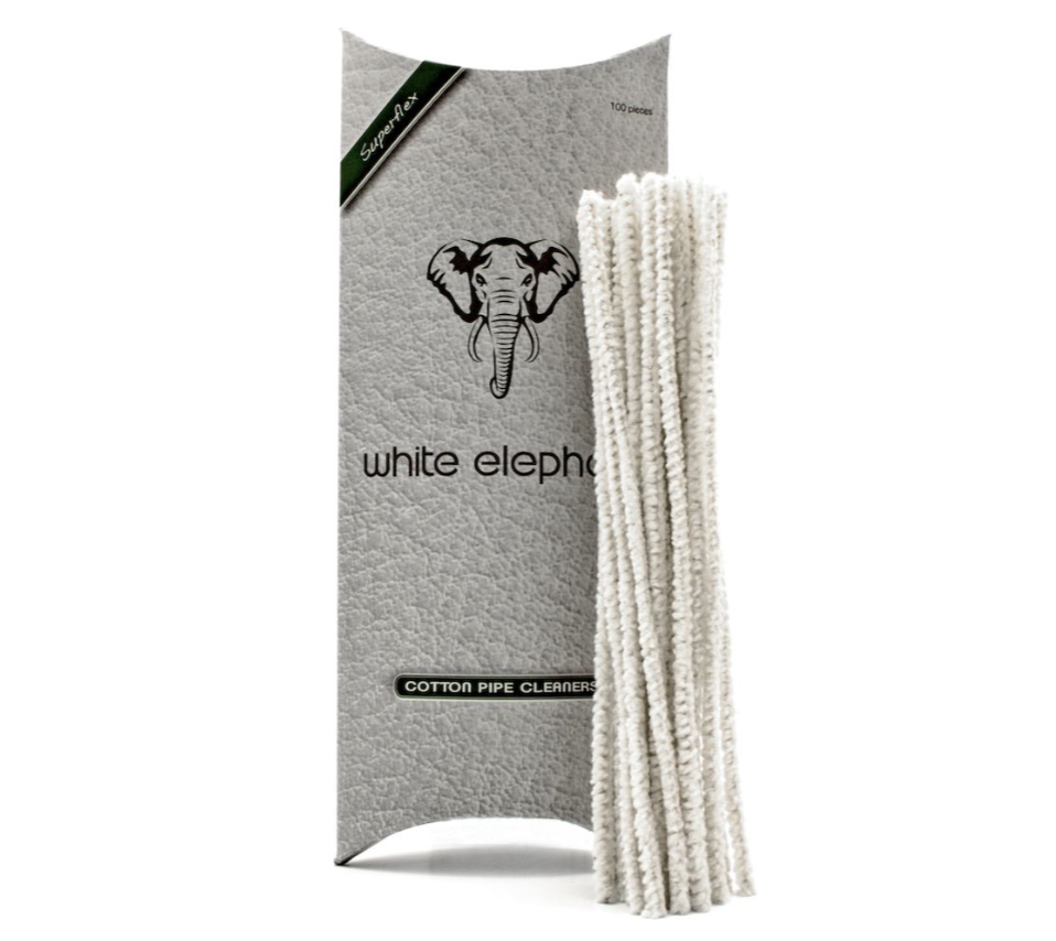 white-elephant-cotton-pfeifenreiniger-100-st-ck-konisch image 1