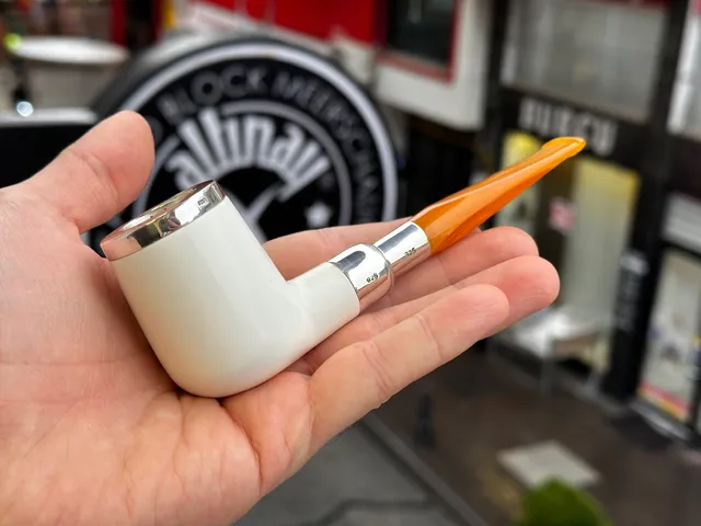 altinay-spigot-billiard-meerschaumpfeife-top-silber-spigot image 1