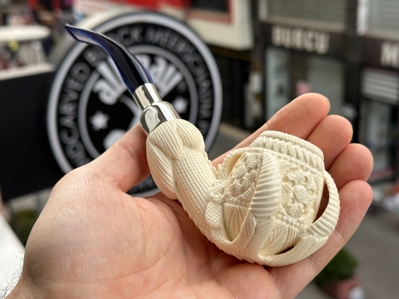 altinay-eagle-s-claw-silver-spigot-meerschaumpfeife-adlerkralle image 4