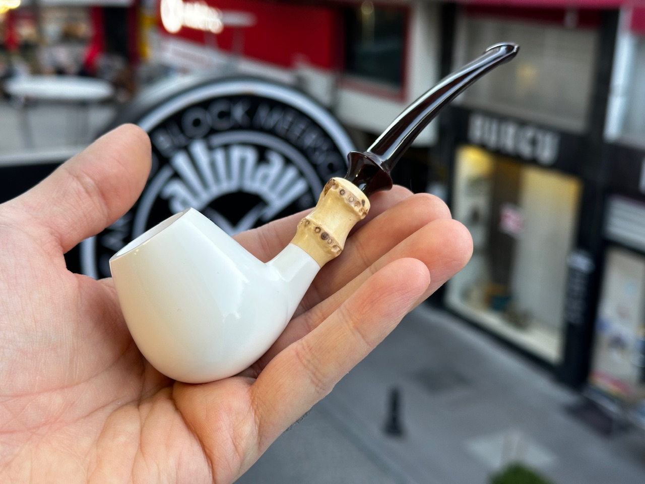 altinay-bamboo-brandy-meerschaumpfeife-mit-bambusholm image 1