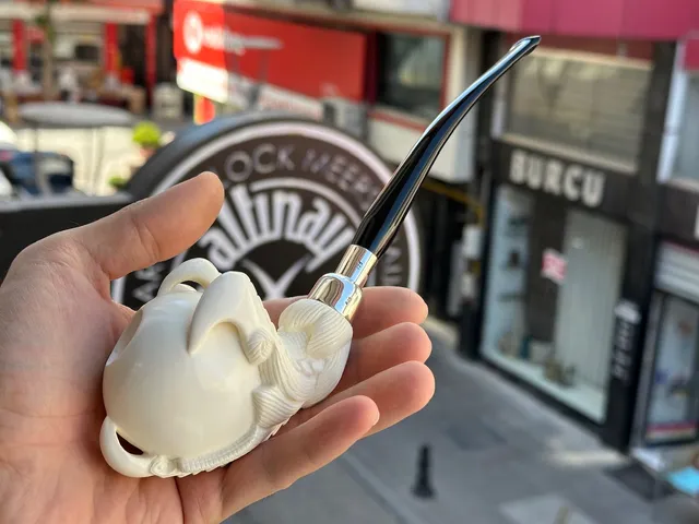 altinay-eagle-s-claw-churchwarden-meerschaumpfeife-spigot image 1