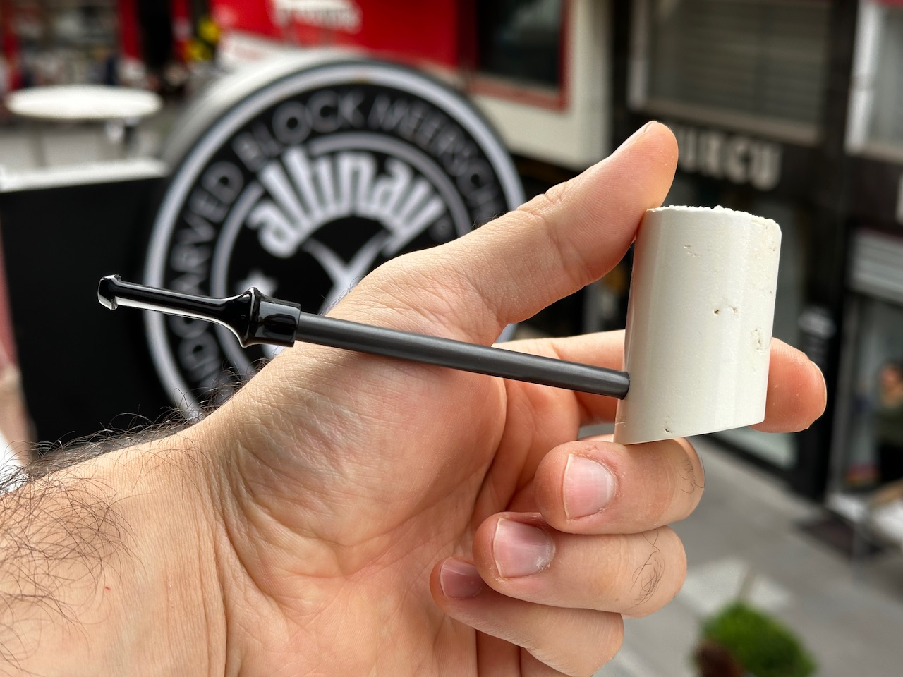 altinay-carbon-fiber-poker-meerschaumpfeife-natural-smooth image 3