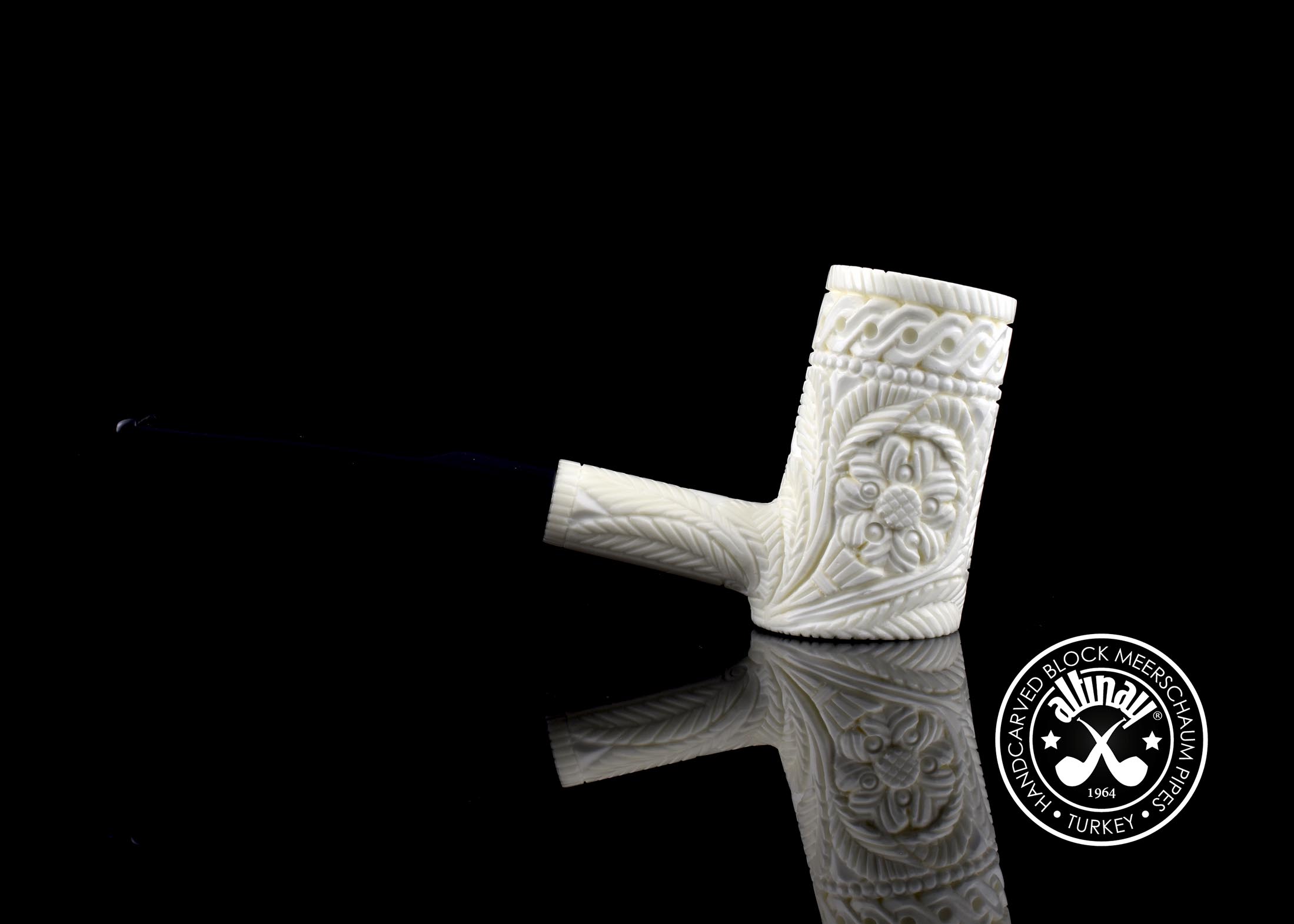 altinay-classic-poker-cherrywood-meerschaumpfeife-stellbar image 5