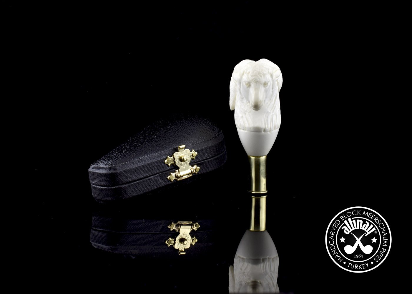 altinay-ram-meerschaum-pfeifenstopfer-mit-bullet-case image 3