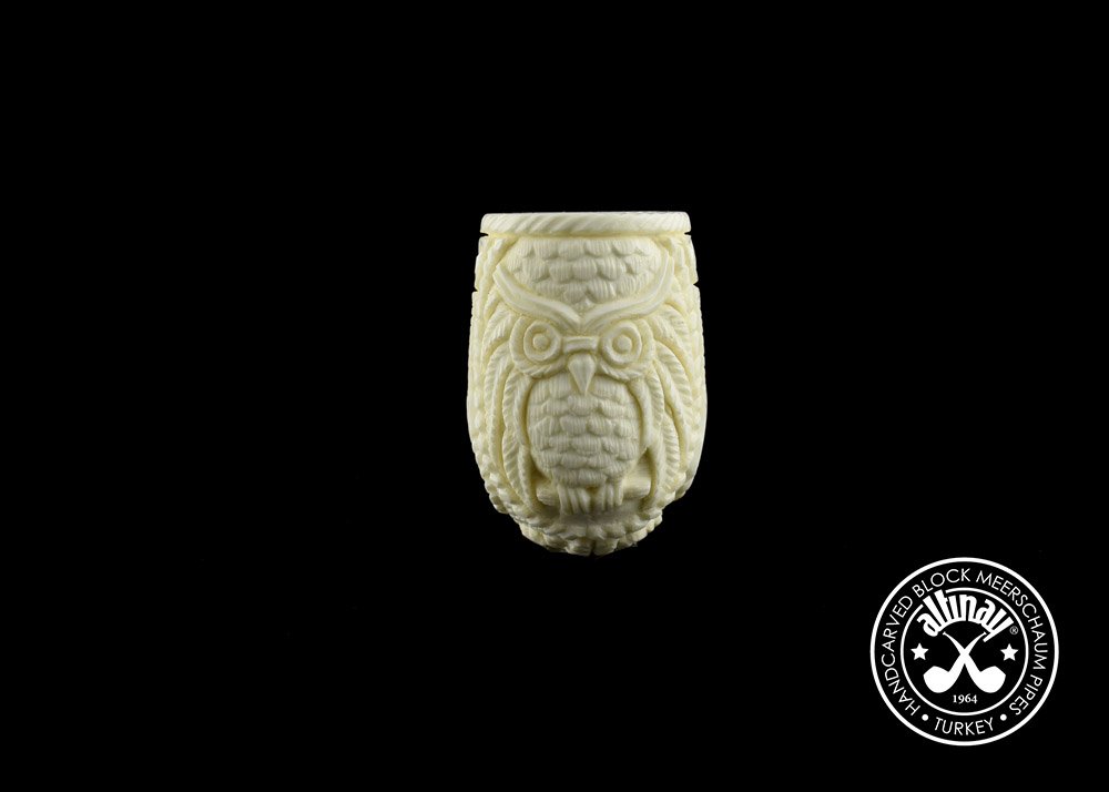 altinay-classic-eule-29782-meerschaumpfeife-relief image 4