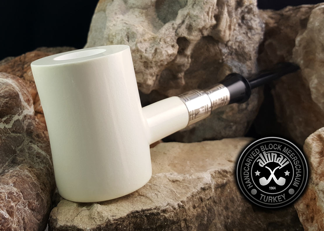 altinay-spigot-poker-meerschaumpfeife-silber-standpfeife image 6