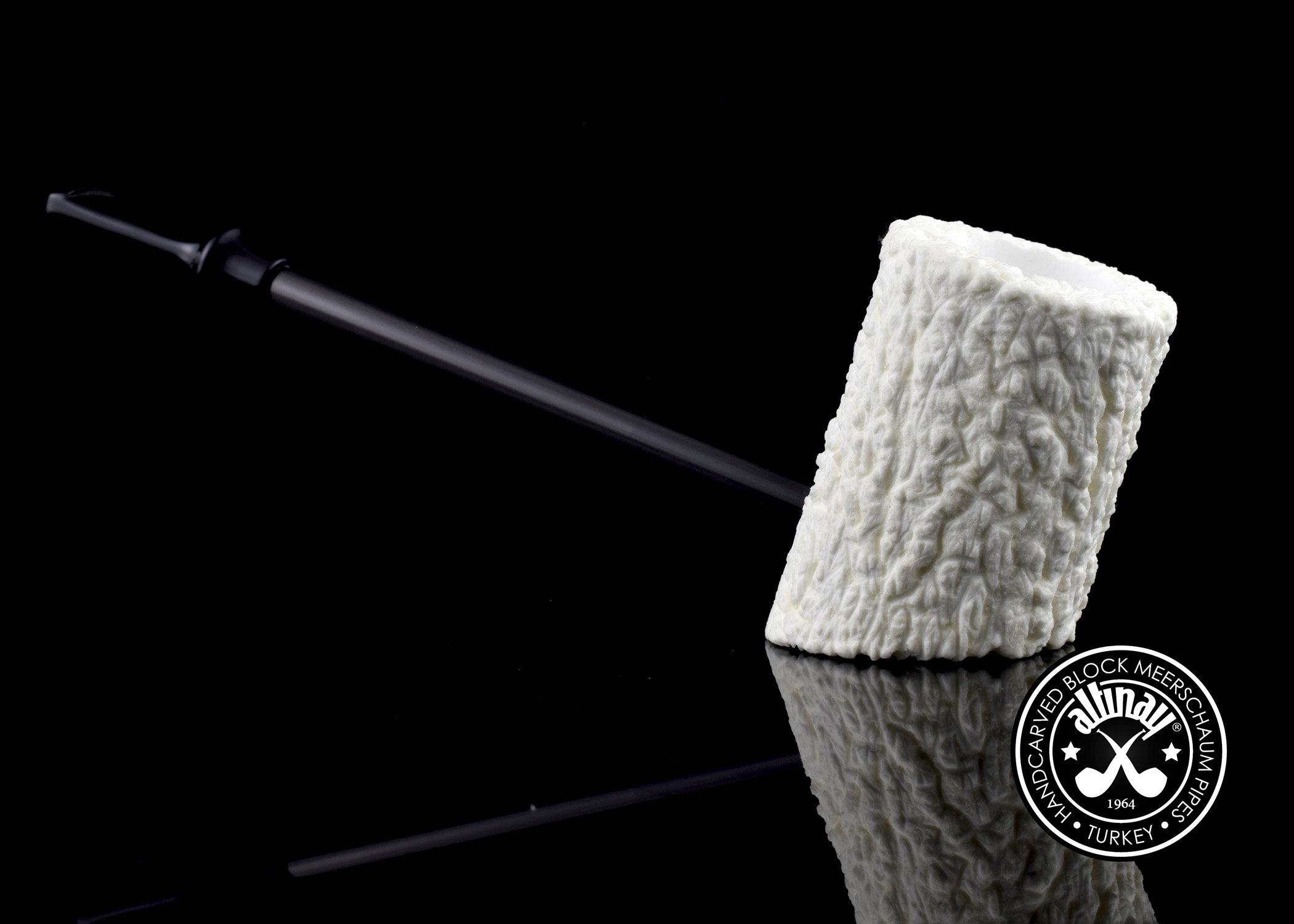altinay-carbon-fiber-series-poker-meerschaumpfeife-large image 1