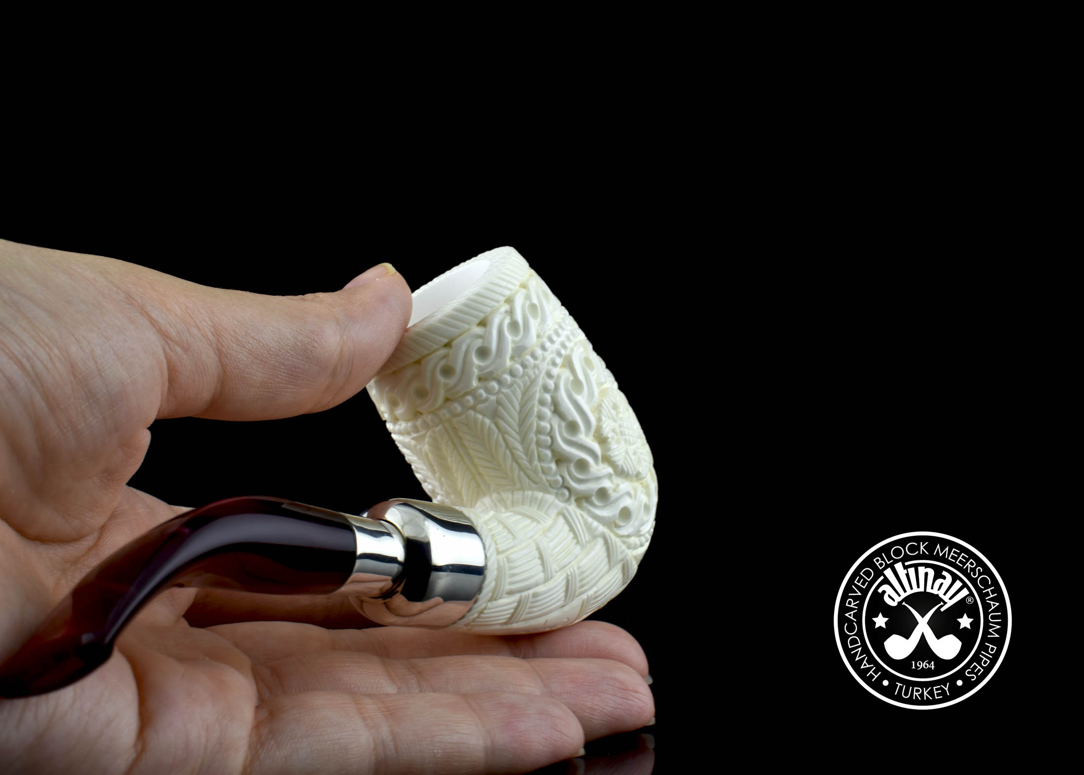 altinay-spigot-billiard-meerschaumpfeife-army-stecksystem image 2