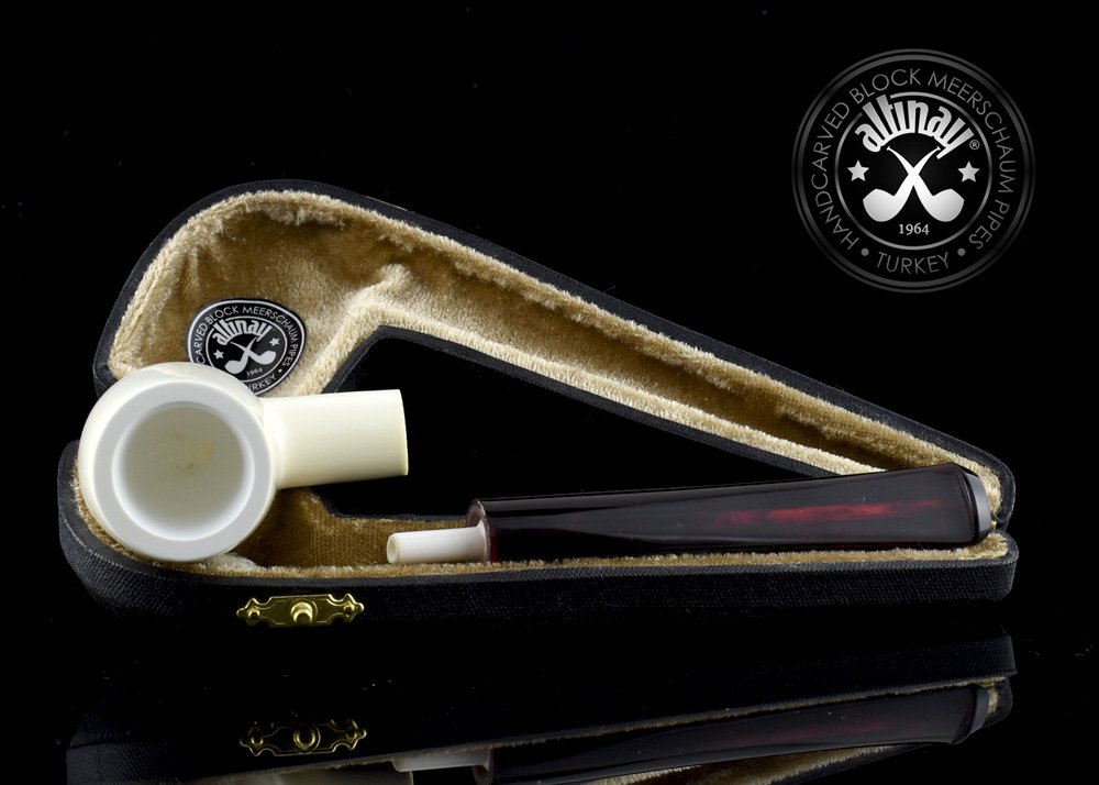 altinay-classic-meerschaumpfeife-billiard-glatt-natur-6 image 5