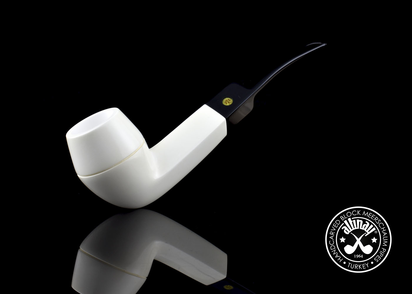 altinay-classic-bulldog-meerschaumpfeife-natur-gerade image 1