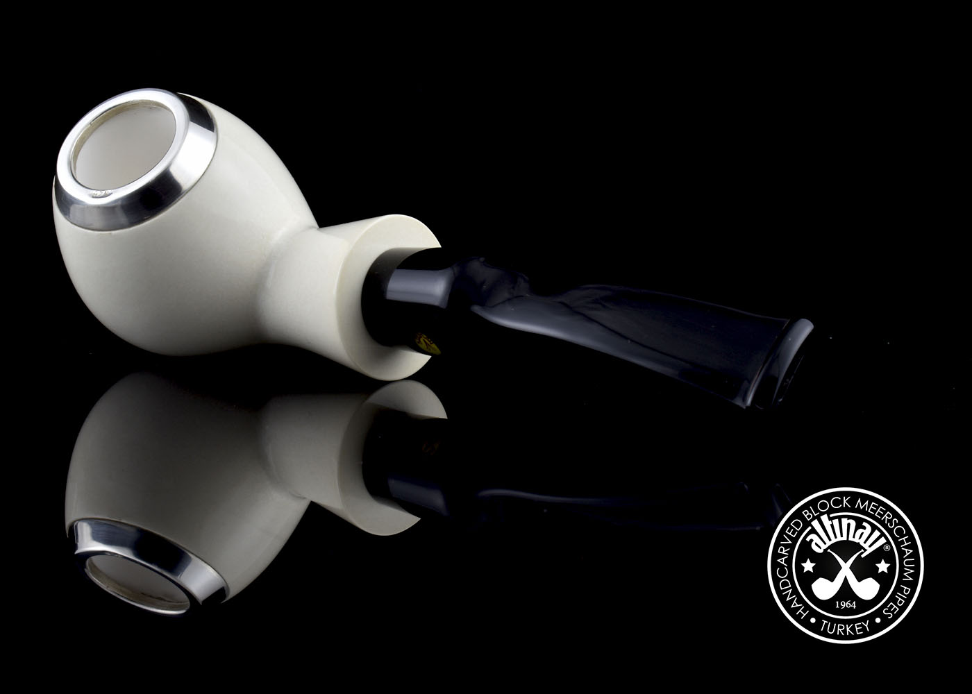 altinay-classic-top-silver-brandy-meerschaumpfeife-silberring image 5
