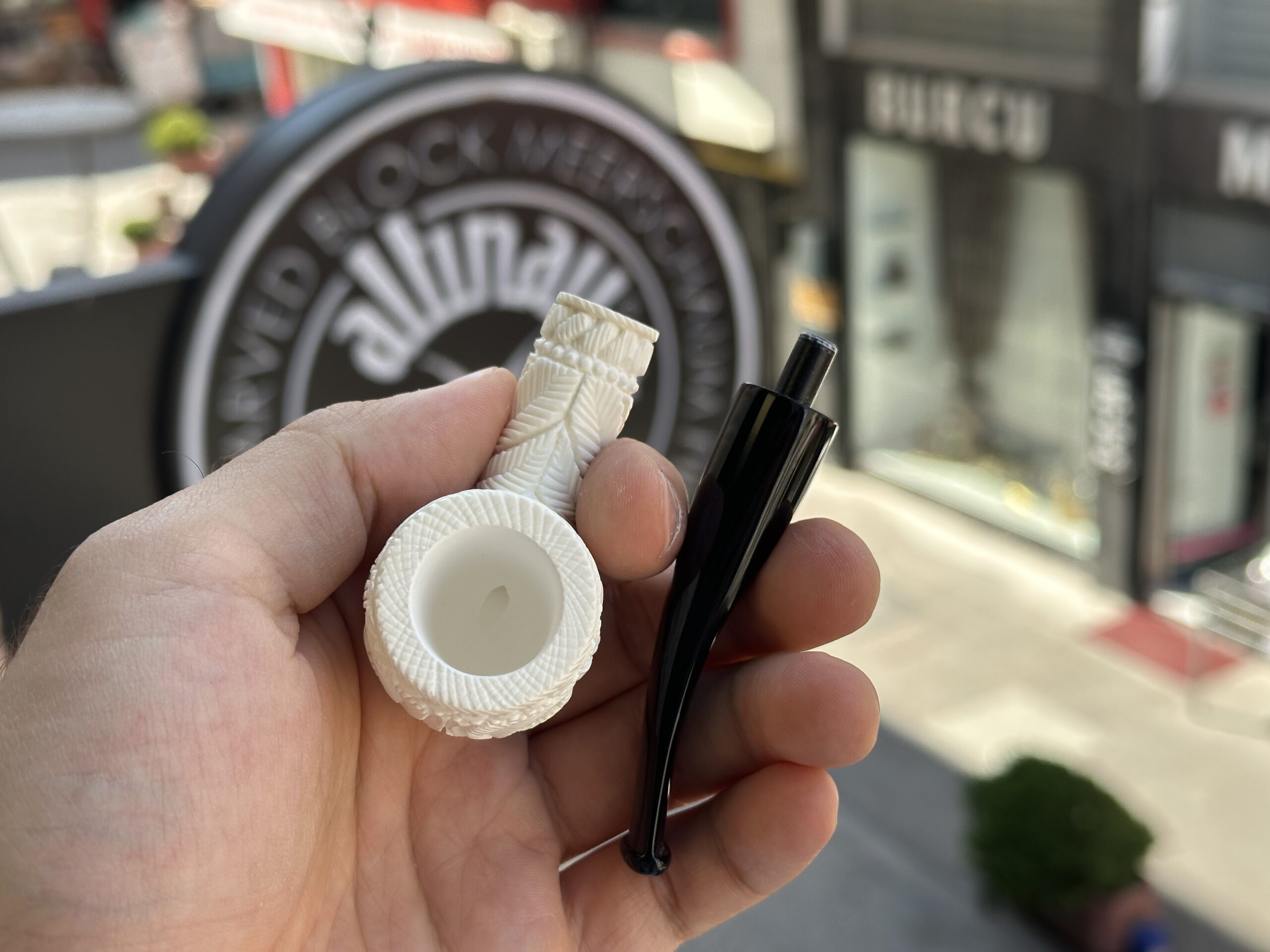 altinay-classic-billiard-meerschaum-pfeife-glatt-wei image 6