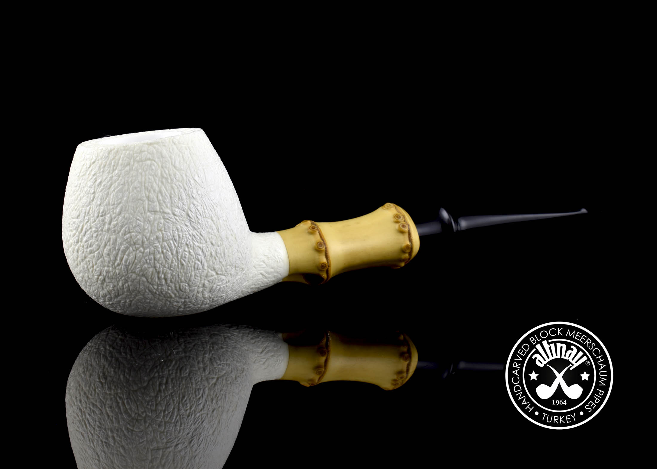 altinay-bamboo-apple-meerschaumpfeife-echtes-meerschaum image 2