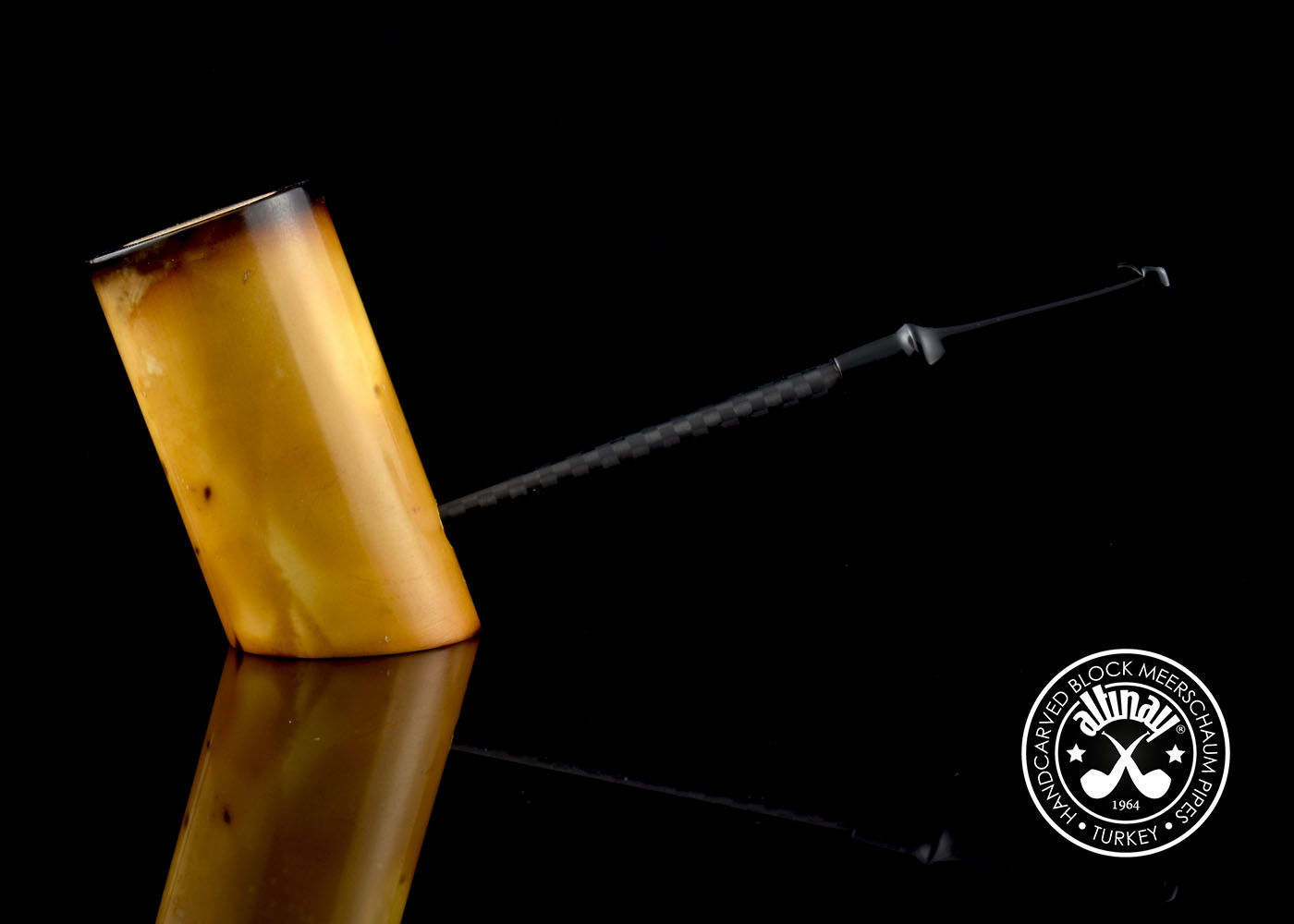 altinay-carbon-fiber-series-poker-meerschaumpfeife-carbon-mundst-ck-2 image 2