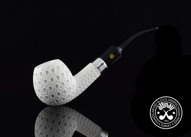 altinay-classic-apple-meerschaumpfeife-silberband-3 image 1