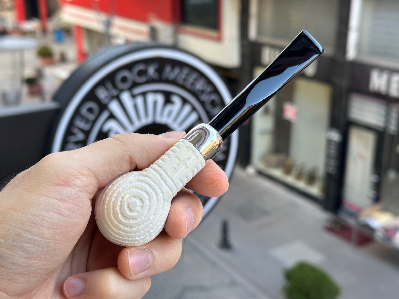 altinay-spigot-billiard-army-meerschaumpfeife-silber image 5