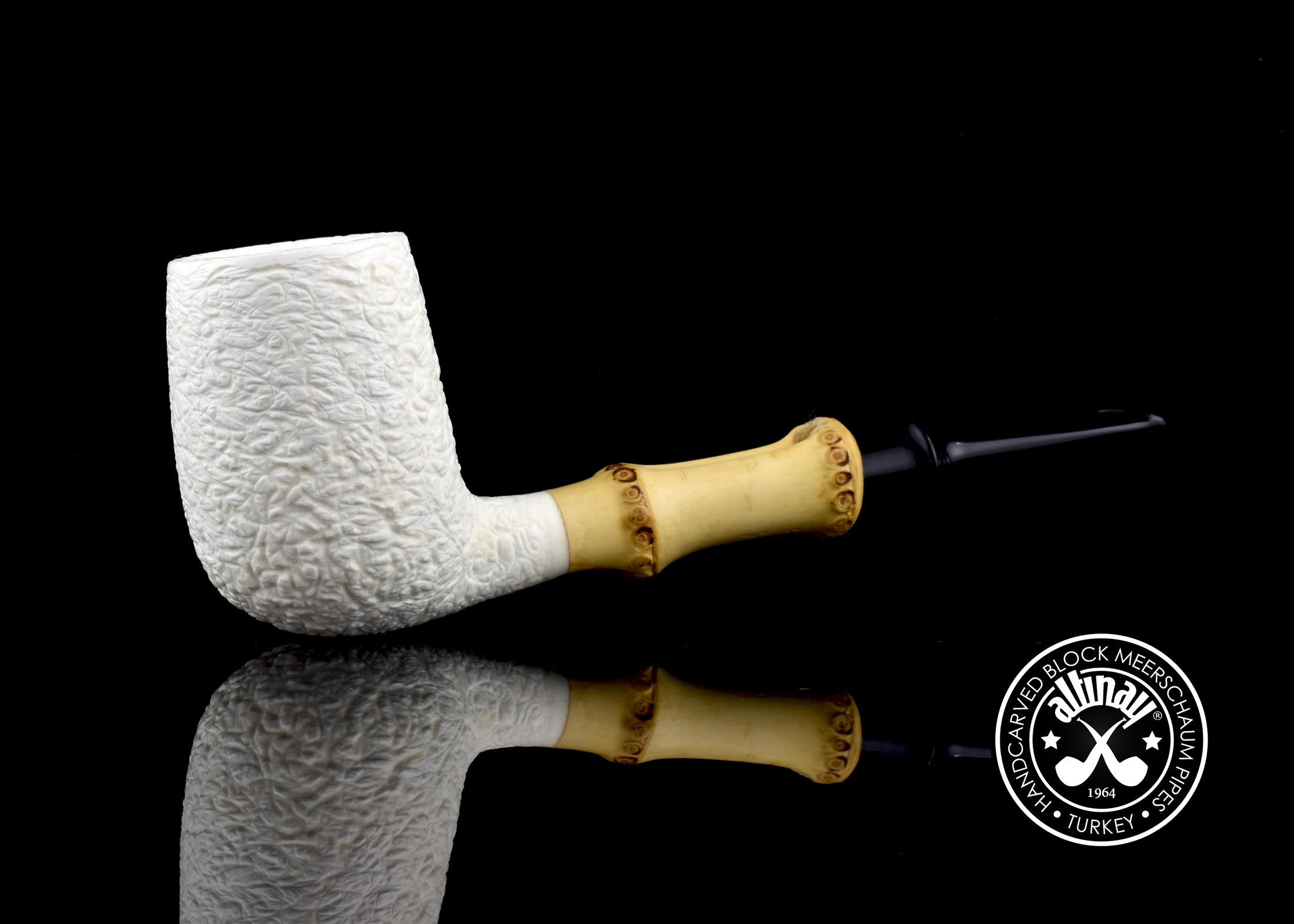 altinay-bamboo-billiard-meerschaumpfeife-bambusholm-blockmeerschaum image 2