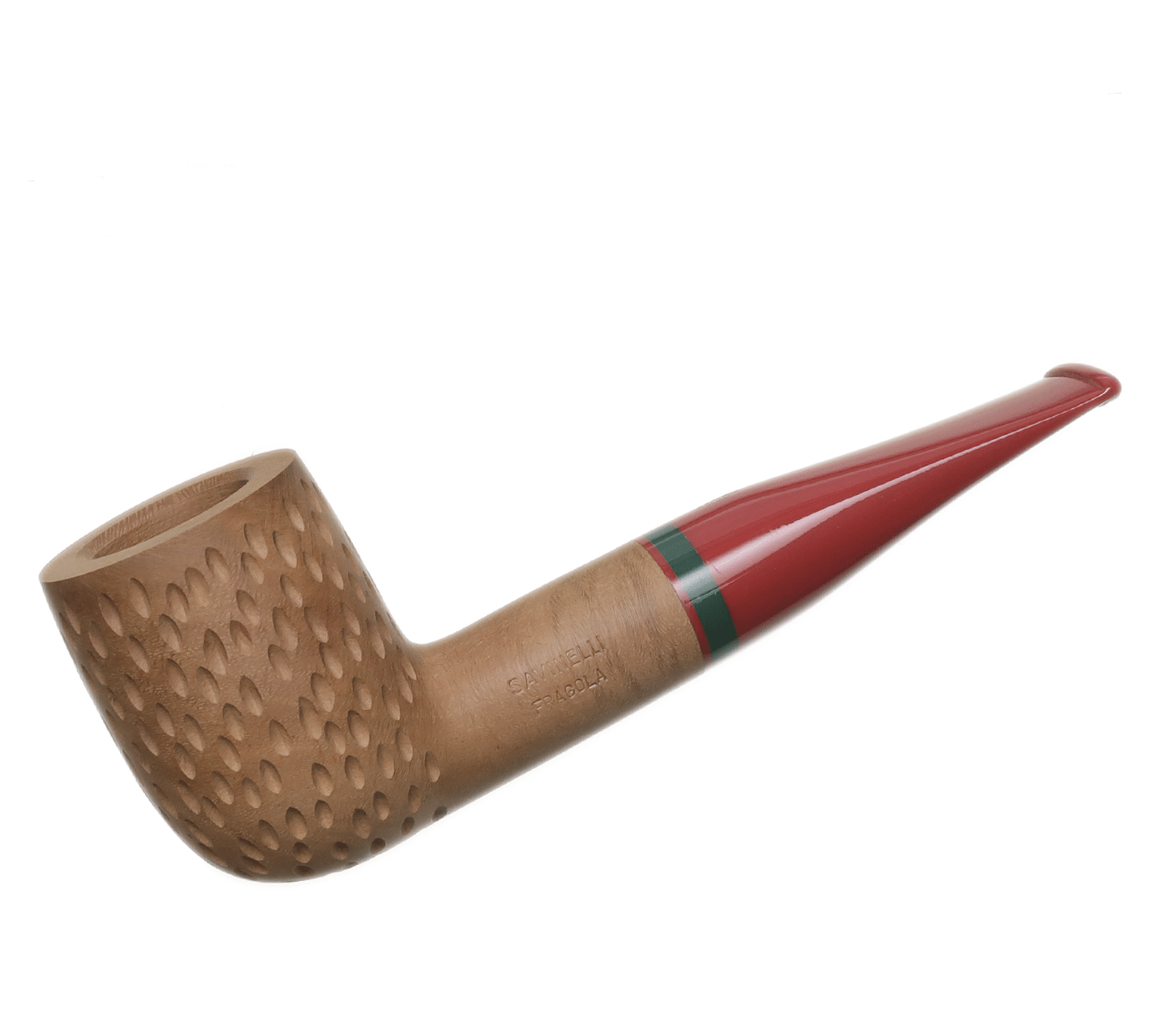 savinelli-fragola-101-tabakpfeife-rustiziert-natur-6mm-rot image 3
