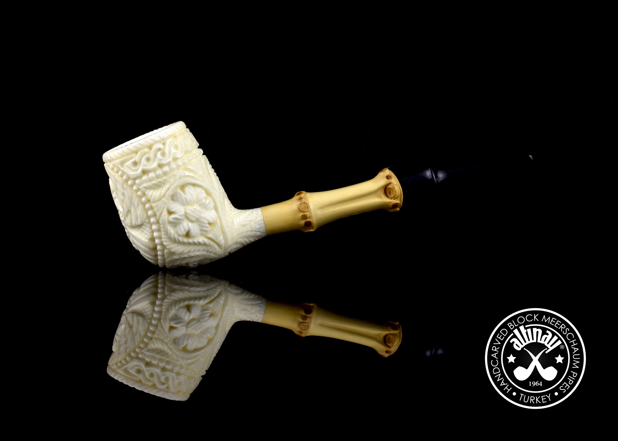 altinay-bamboo-billiard-adler-tabakpfeife-meerschaum image 2