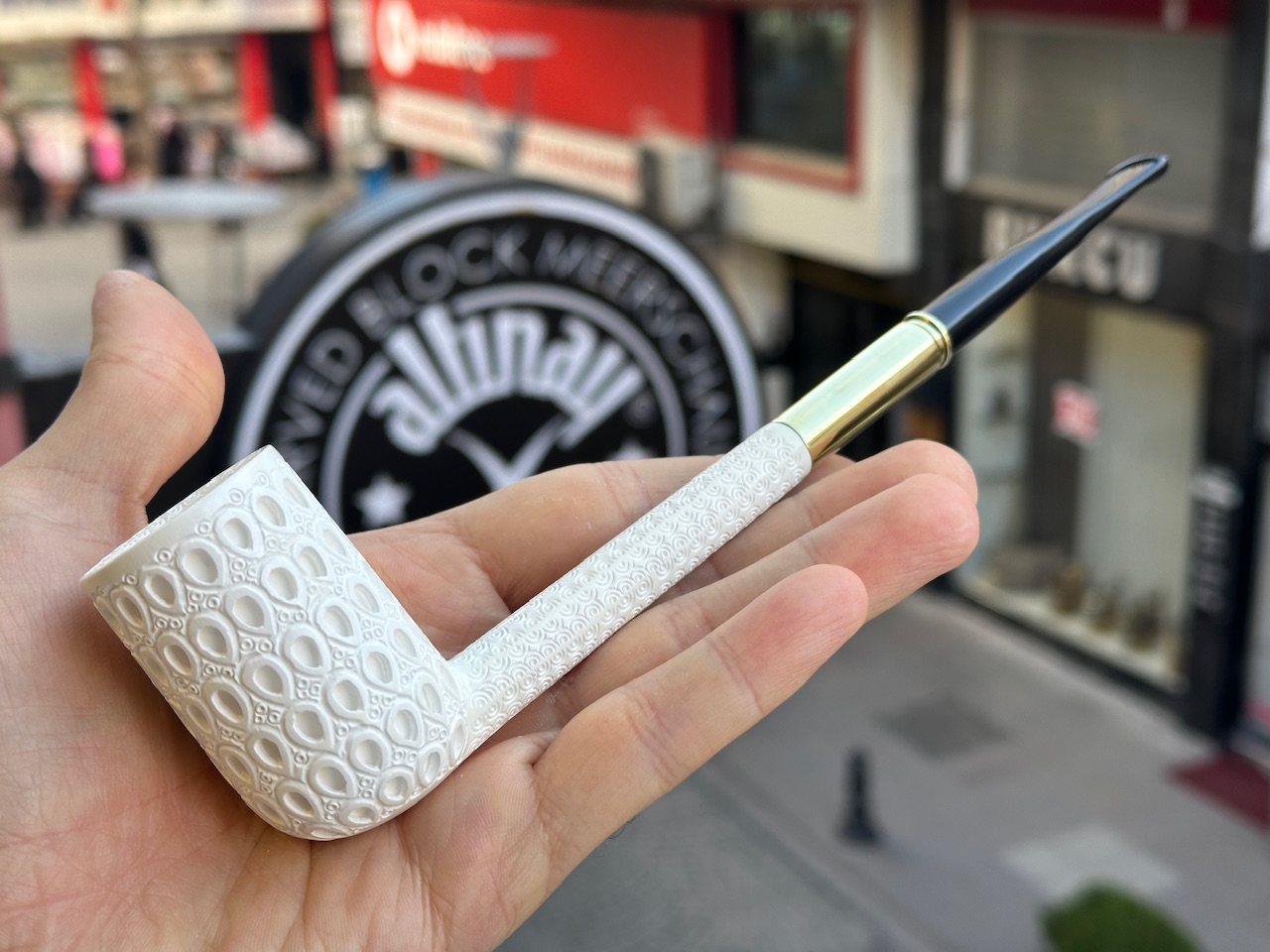 altinay-pencil-shank-billiard-meerschaumpfeife-schmaler-holm image 1