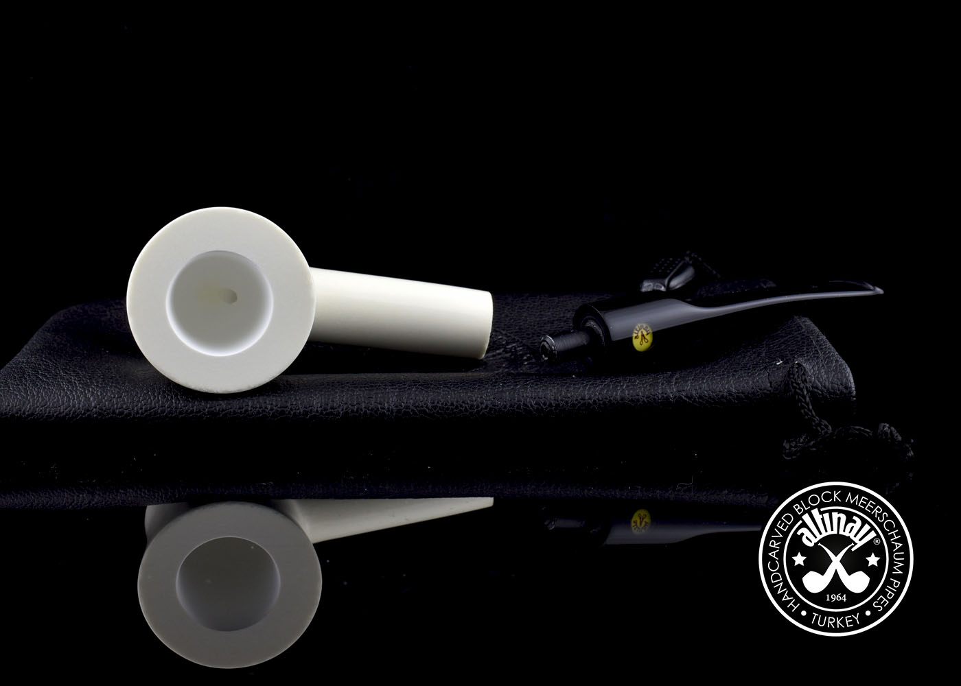 altinay-poker-meerschaum-pfeife-classic-standsicher-natur image 2