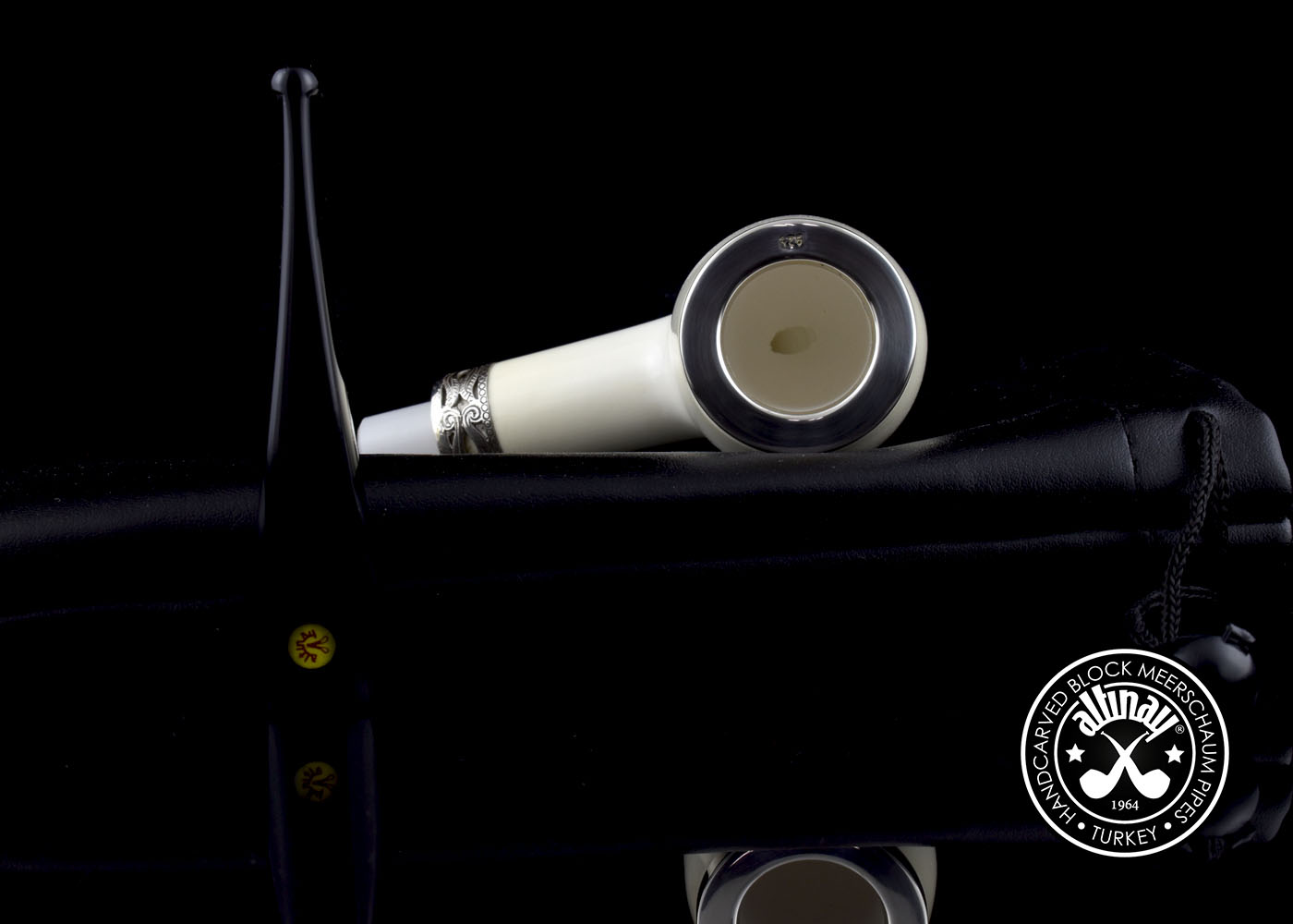 altinay-classic-top-silver-belge-meerschaumpfeife-mit-silberring image 6
