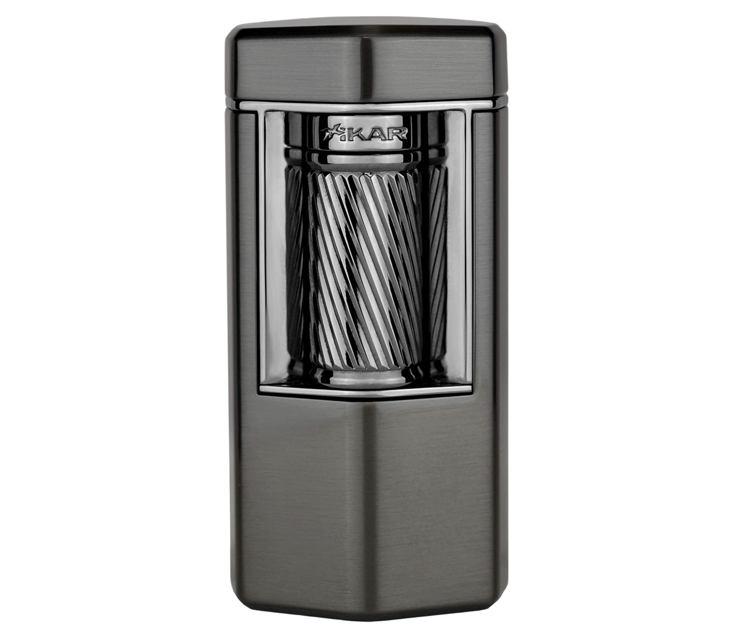 xikar-meridian-triple-softflame-zigarrenfeuerzeug-gunmetal image 1