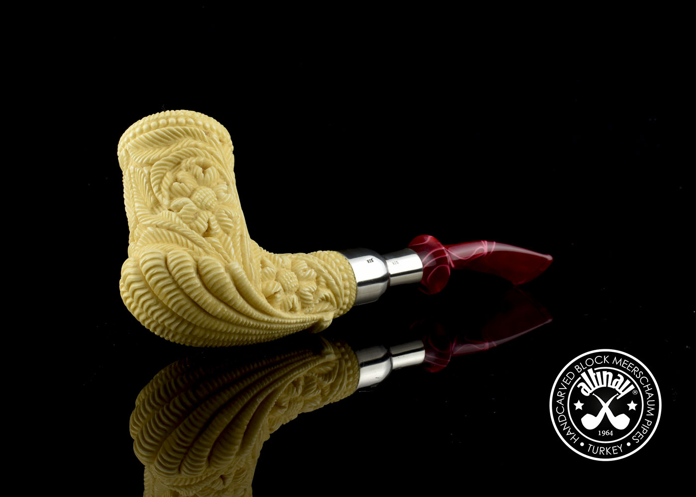 altinay-spigot-silver-meerschaumpfeife-army-serie-silber image 4